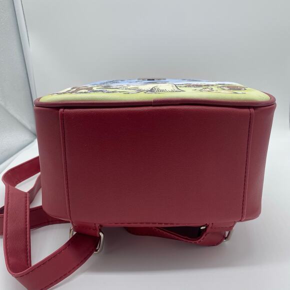 Disney Her Universe Snow White and the Seven Dwarves Red White Mini Backpack - Picture 8 of 13